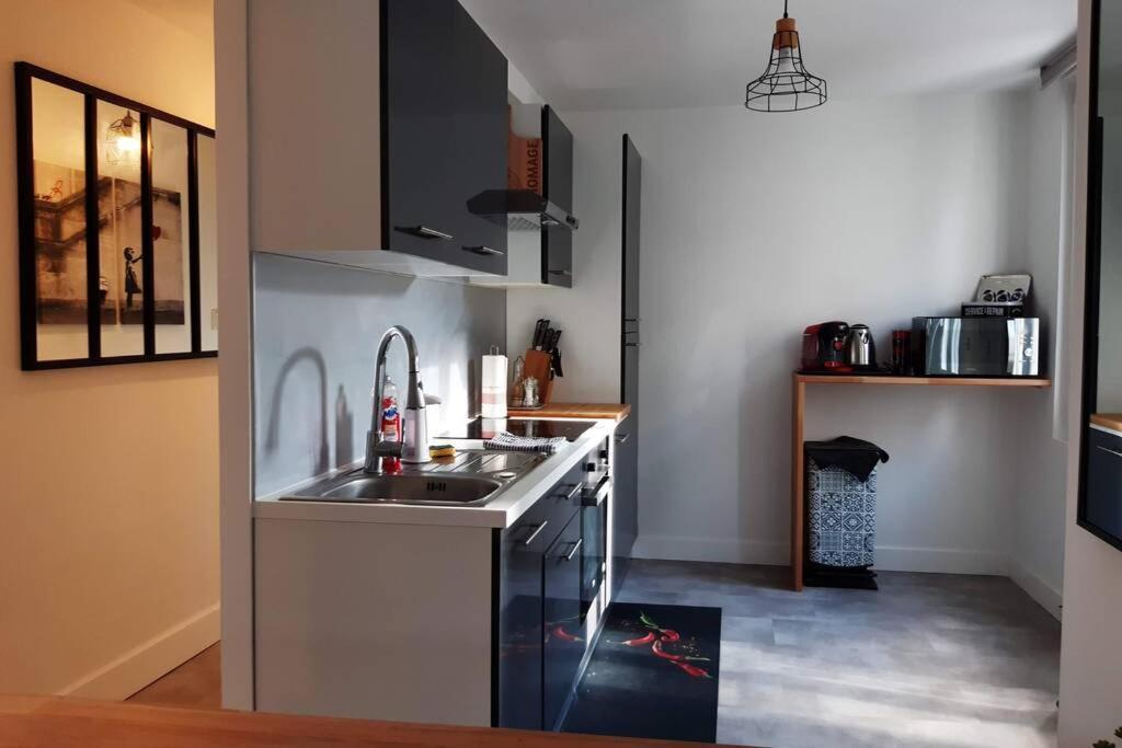 La Roche-Chalais Appartement Renove Le New-York En Centre Ville - Terrasse Et Parking - Non Climatise מראה חיצוני תמונה